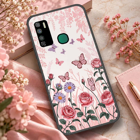 Infinix Note 7 Lite Cover - ONation Botanical Bloom Series - HQ Premium Shine Durable Shatterproof Case