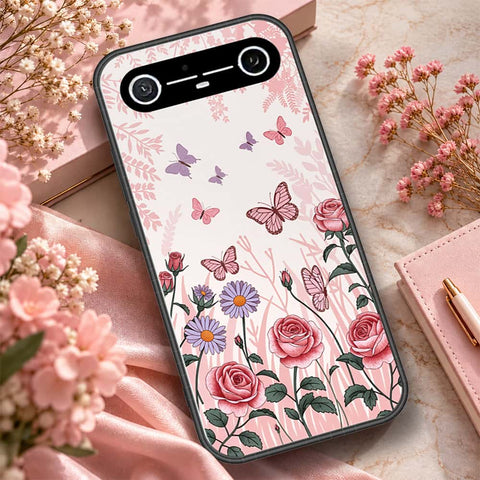 Tecno Spark Slim Cover - ONation Botanical Bloom Series - HQ Premium Shine Durable Shatterproof Case