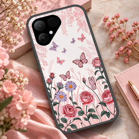 Tecno Poca Curve 2 Cover - ONation Botanical Bloom Series - HQ Premium Shine Durable Shatterproof Case