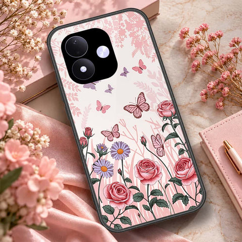 Xiaomi Redmi Note 17 4G Cover - ONation Botanical Bloom Series - HQ Premium Shine Durable Shatterproof Case