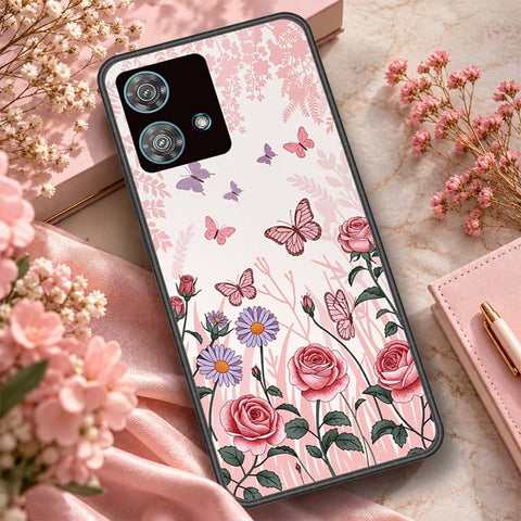 Motorola Edge 40 Neo Cover - ONation Botanical Bloom Series - HQ Premium Shine Durable Shatterproof Case