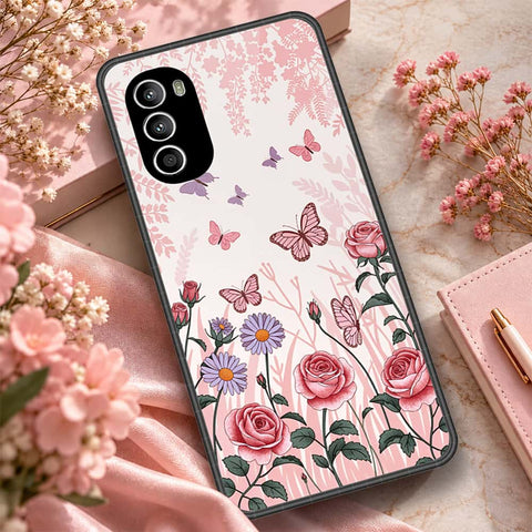 Motorola Moto G52 Cover - ONation Botanical Bloom Series - HQ Premium Shine Durable Shatterproof Case
