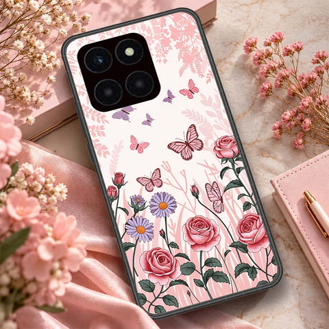 Honor X6a Cover - ONation Botanical Bloom Series - HQ Premium Shine Durable Shatterproof Case