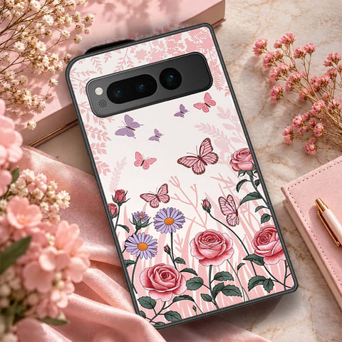 Google Pixel Fold Cover - ONation Botanical Bloom Series - HQ Premium Shine Durable Shatterproof Case