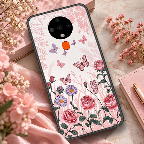 Tecno Spark 6 Cover - ONation Botanical Bloom Series - HQ Premium Shine Durable Shatterproof Case