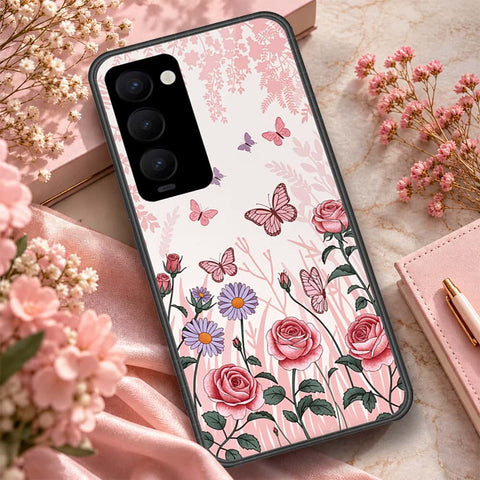 Tecno Camon 18 Premier Cover - ONation Botanical Bloom Series - HQ Premium Shine Durable Shatterproof Case