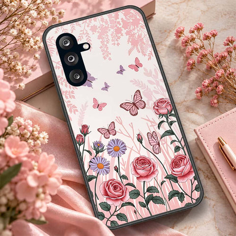 Samsung Galaxy F15 Cover - ONation Botanical Bloom Series - HQ Premium Shine Durable Shatterproof Case