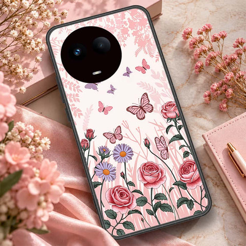 Realme 11 5G Cover - ONation Botanical Bloom Series - HQ Premium Shine Durable Shatterproof Case