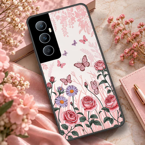 Realme C65 Cover - ONation Botanical Bloom Series - HQ Premium Shine Durable Shatterproof Case