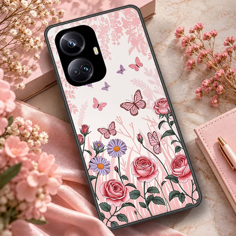 Realme 10 Pro Plus Cover - ONation Botanical Bloom Series - HQ Premium Shine Durable Shatterproof Case