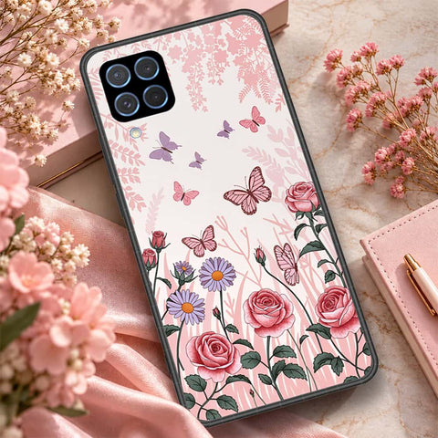 Samsung Galaxy F62 Cover - ONation Botanical Bloom Series - HQ Premium Shine Durable Shatterproof Case