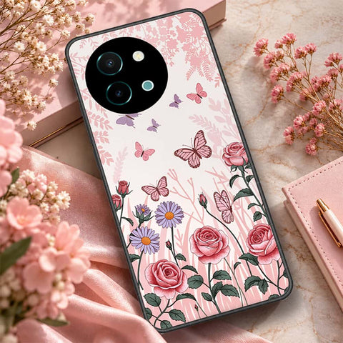 Vivo Y38 Cover - ONation Botanical Bloom Series - HQ Premium Shine Durable Shatterproof Case