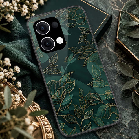 Oppo Reno 13 Cover - ONation Botanical Bloom Series - HQ Premium Shine Durable Shatterproof Case