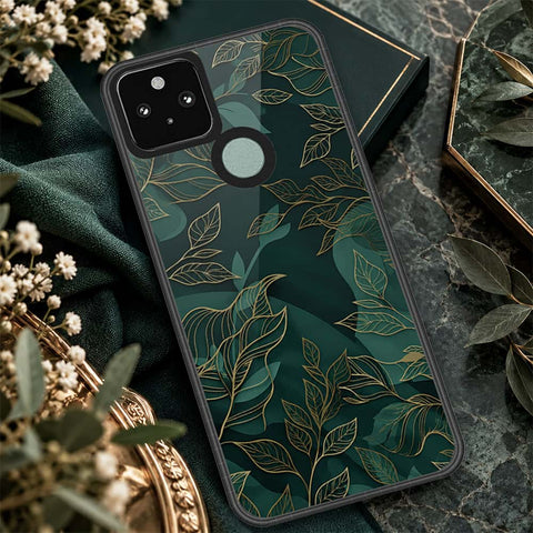 Google Pixel 5 Cover - ONation Botanical Bloom Series - HQ Premium Shine Durable Shatterproof Case