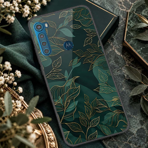 Motorola One Fusion Plus Cover - ONation Botanical Bloom Series - HQ Premium Shine Durable Shatterproof Case
