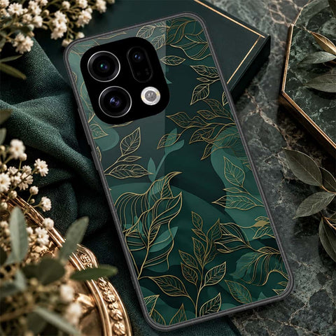 Oppo Find X9 Cover - ONation Botanical Bloom Series - HQ Premium Shine Durable Shatterproof Case