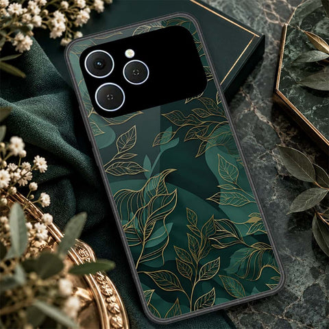 Tecno Spark 40 Cover - ONation Botanical Bloom Series - HQ Premium Shine Durable Shatterproof Case