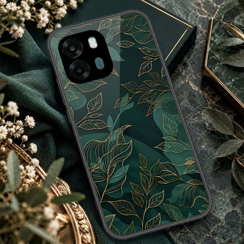 Oppo A6 4G Cover - ONation Botanical Bloom Series - HQ Premium Shine Durable Shatterproof Case