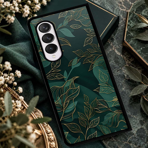 Samsung Galaxy Z Fold 4 5G Cover - ONation Botanical Bloom Series - HQ Premium Shine Durable Shatterproof Case