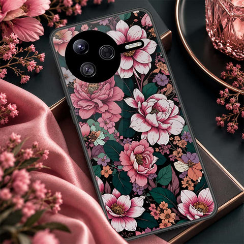 Xiaomi Poco F7 Pro Cover - ONation Botanical Bloom Series - HQ Premium Shine Durable Shatterproof Case