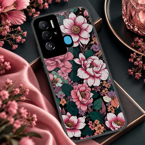 Tecno Pova Neo Cover - ONation Botanical Bloom Series - HQ Premium Shine Durable Shatterproof Case