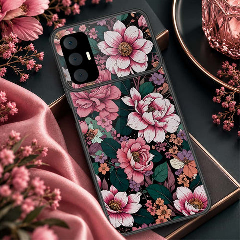 Tecno Spark 8 Pro Cover - ONation Botanical Bloom Series - HQ Premium Shine Durable Shatterproof Case