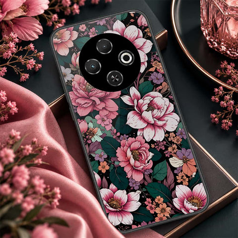 Tecno Spark 30C 4G Cover - ONation Botanical Bloom Series - HQ Premium Shine Durable Shatterproof Case