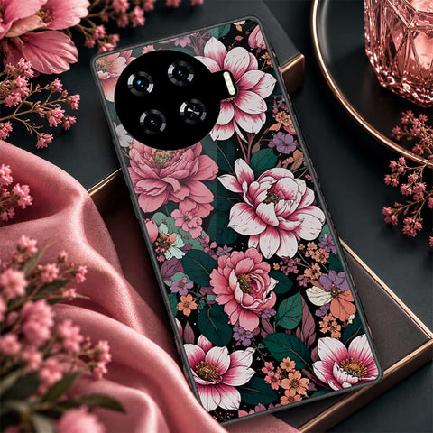 Tecno Spark 20 Pro Plus Cover - ONation Botanical Bloom Series - HQ Premium Shine Durable Shatterproof Case