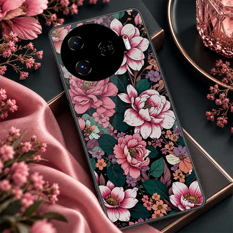Tecno Camon 30 Pro 5G Cover - ONation Botanical Bloom Series - HQ Premium Shine Durable Shatterproof Case
