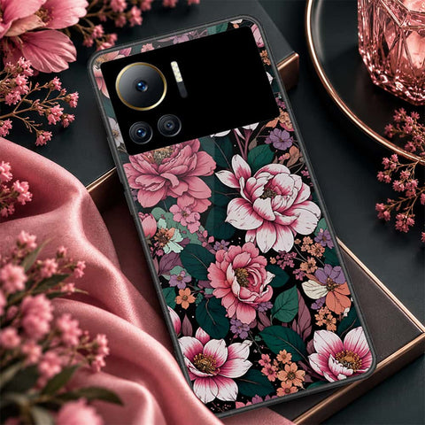 Infinix Note 12 VIP Cover - ONation Botanical Bloom Series - HQ Premium Shine Durable Shatterproof Case