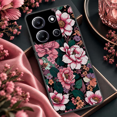Infinix Note 30i Cover - ONation Botanical Bloom Series - HQ Premium Shine Durable Shatterproof Case