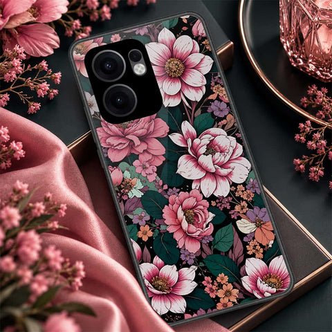 Oppo Reno 13F 5G Cover - ONation Botanical Bloom Series - HQ Premium Shine Durable Shatterproof Case