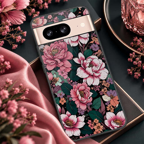 Google Pixel 8 Cover - ONation Botanical Bloom Series - HQ Premium Shine Durable Shatterproof Case