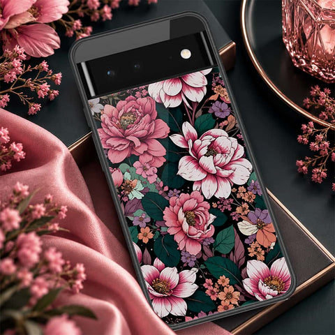 Google Pixel 6 Cover - ONation Botanical Bloom Series - HQ Premium Shine Durable Shatterproof Case