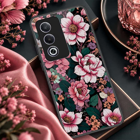 Oppo A80 Cover - ONation Botanical Bloom Series - HQ Premium Shine Durable Shatterproof Case