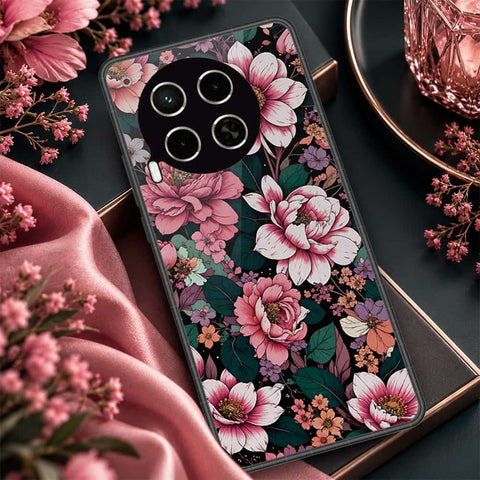 Tecno Camon 30 - ONation Botanical Bloom Series - HQ Premium Shine Durable Shatterproof Case