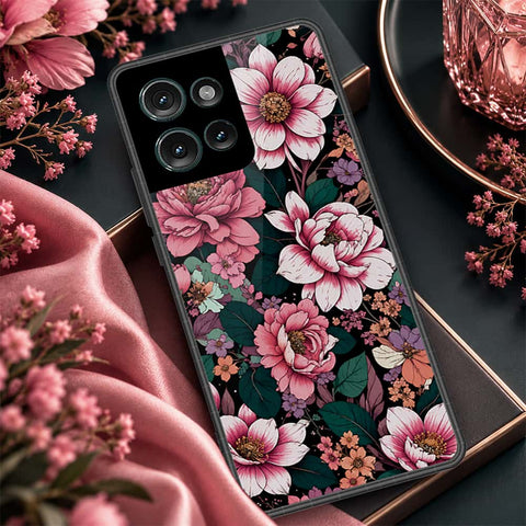 Motorola Edge 50 Cover - ONation Botanical Bloom Series - HQ Premium Shine Durable Shatterproof Case