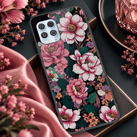 Motorola Edge S Cover - ONation Botanical Bloom Series - HQ Premium Shine Durable Shatterproof Case