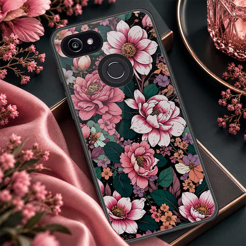 Google Pixel 3 Cover - ONation Botanical Bloom Series - HQ Premium Shine Durable Shatterproof Case