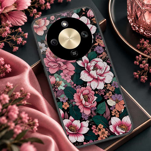 Honor X70 Cover - ONation Botanical Bloom Series - HQ Premium Shine Durable Shatterproof Case