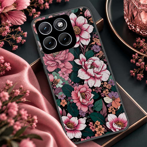 Motorola Moto G67 Power Cover - ONation Botanical Bloom Series - HQ Premium Shine Durable Shatterproof Case