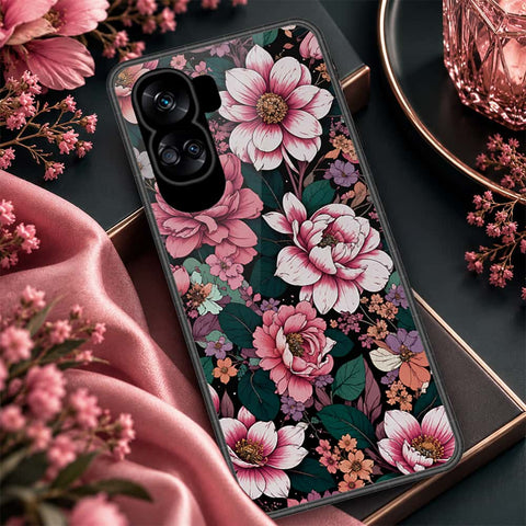 Honor 90 Lite Cover - ONation Botanical Bloom Series - HQ Premium Shine Durable Shatterproof Case