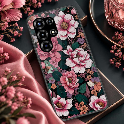 itel S26 Ultra Cover - ONation Botanical Bloom Series - HQ Premium Shine Durable Shatterproof Case