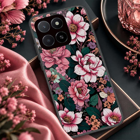 Honor X5b Plus Cover - ONation Botanical Bloom Series - HQ Premium Shine Durable Shatterproof Case