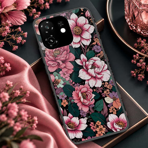 itel A100C Cover - ONation Botanical Bloom Series - HQ Premium Shine Durable Shatterproof Case