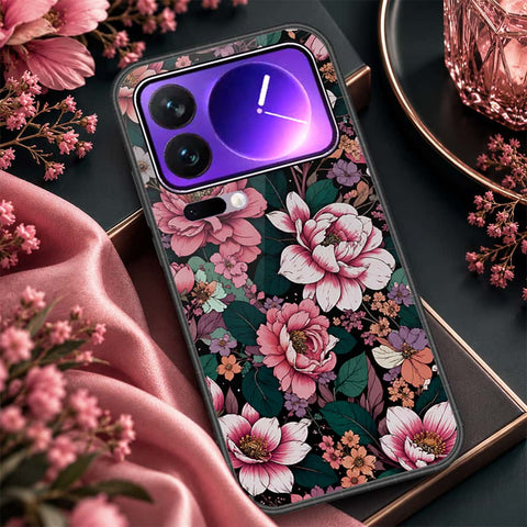 Xiaomi 17 Pro Max Cover - ONation Botanical Bloom Series - HQ Premium Shine Durable Shatterproof Case