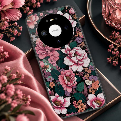 Huawei Mate 80 Cover - ONation Botanical Bloom Series - HQ Premium Shine Durable Shatterproof Case