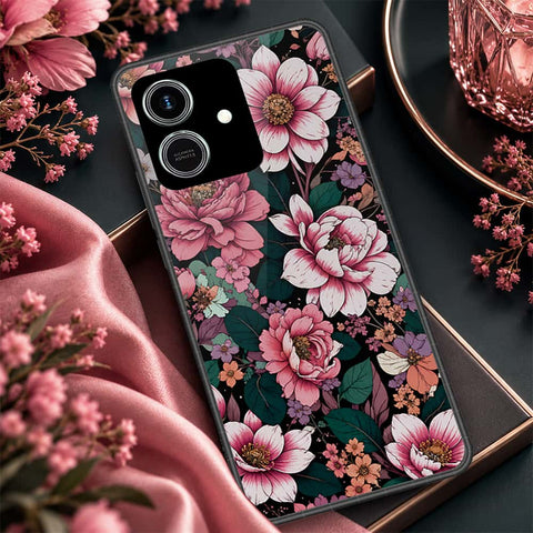 Honor Play 10 4G Cover - ONation Botanical Bloom Series - HQ Premium Shine Durable Shatterproof Case
