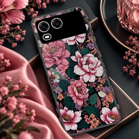 itel A200 Cover - ONation Botanical Bloom Series - HQ Premium Shine Durable Shatterproof Case