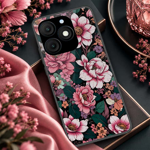 itel A50 Cover - ONation Botanical Bloom Series - HQ Premium Shine Durable Shatterproof Case